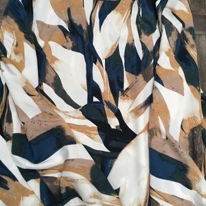 Abstract Print Dress XL unbranded Shirt Blouse